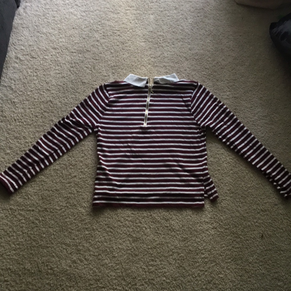 Forever 21 zip up long sleeve